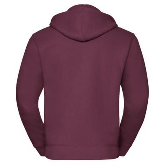 Russell Heren Authentieke Sweatshirt met volledige ritssluiting / Hoodie (Bourgondië) - Image 2