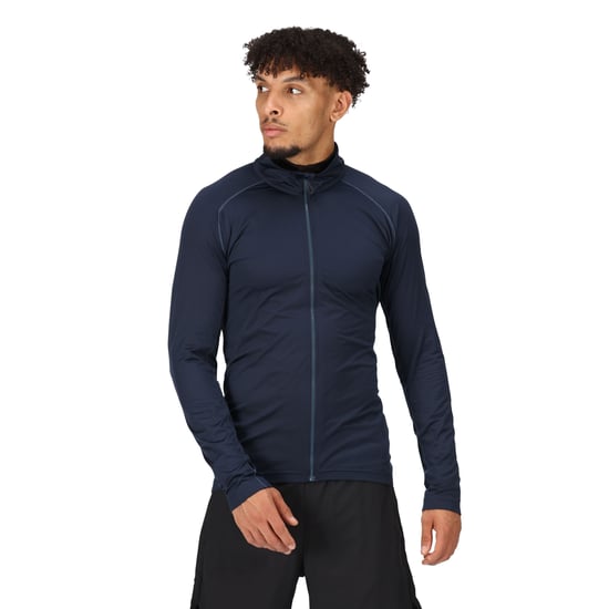 Regatta Mens Core Stretch Full Zip Midlayer (Navy)