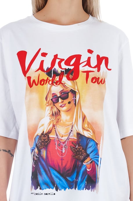 Frankie Morello Wopticalwhite T-shirt - Image 3
