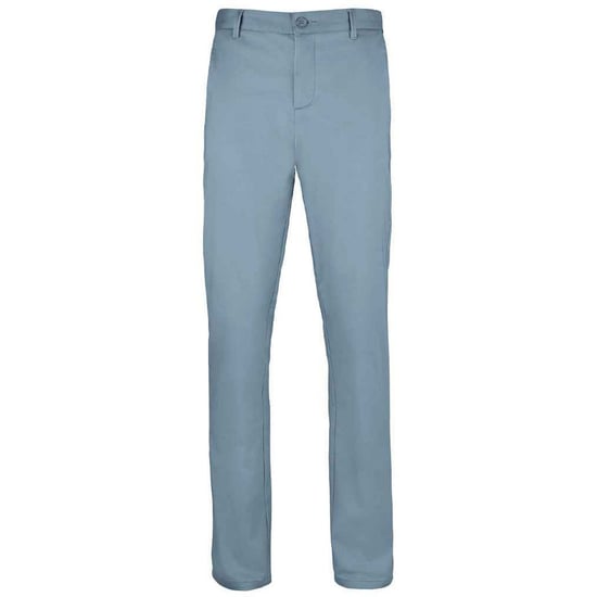 SOLS Mens Jared Stretch Slim Suit Trousers (Creamy Dark Blue)