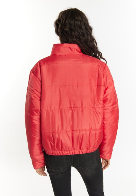 Mymo Licht gewatteerd blousonjack Dames rood - Image 4