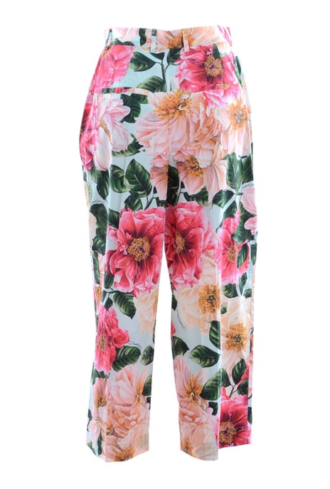 Dolce & Gabbana Women Flowers Trouser - Image 2