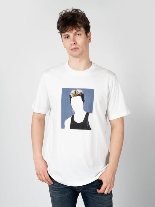 Diesel T-Shirt T-Just Mannen Wit - Image 3
