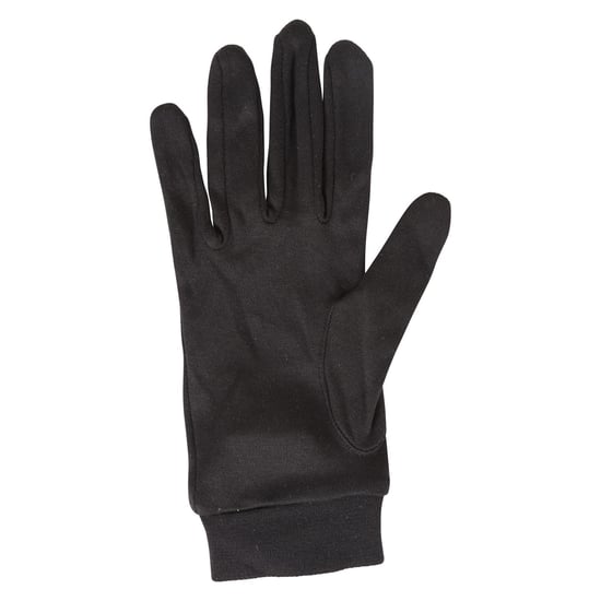 Mountain Warehouse Uniseks zijden handschoenen voor volwassenen (Zwart) - Image 2