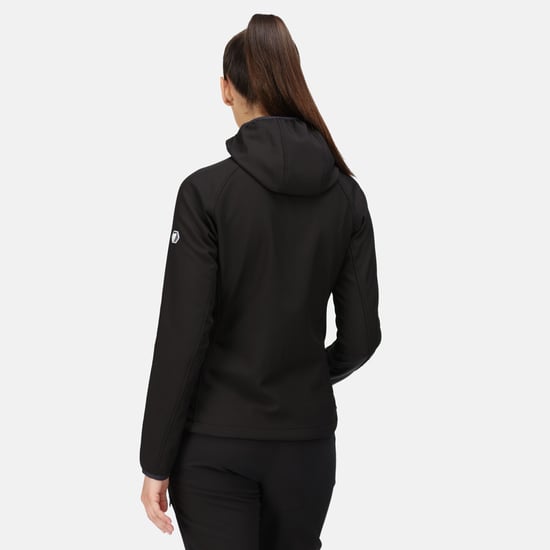 Regatta Womens/Ladies Ared III Soft Shell Jacket (Black)
