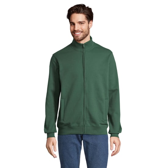 SOLS Cooper Full Zip jas voor volwassenen (Fles groen) - Image 1