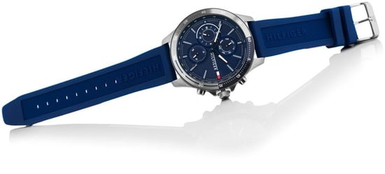 Tommy Hilfiger Bank Heren Blauwe Horloge 1791721 - Image 4