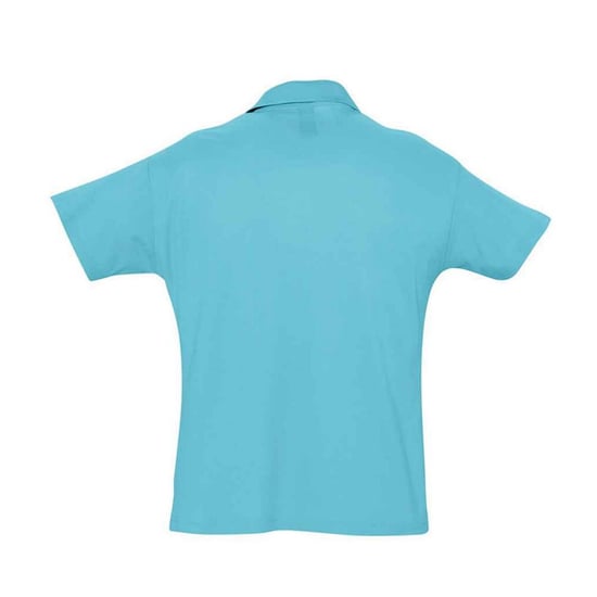 SOLS Heren Zomer II Poloshirt (Atol blauw) - Image 2