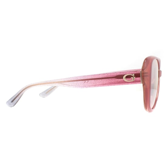 Guess zonnebril gu7554 74f roze roze bruine gradiënt - Image 4