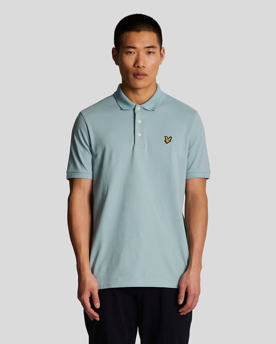Lyle & Scott Rally Tipped Poloshirt voor heren in blauw - Image 1