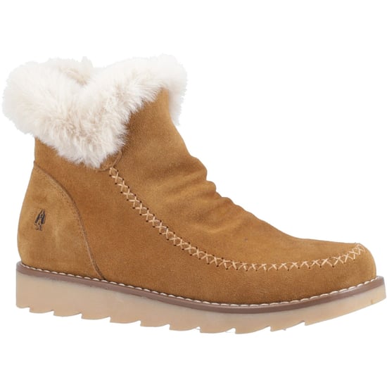 Hush Puppies Moira Suède Dameslaarzen Tan - Image 1