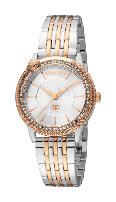 RC5L037M0105 Roberto Cavalli 4894626189883 Womens Quartz Stainless Steel Silver Stainless Steel 5 ATM 32 mm Watch - Image 1