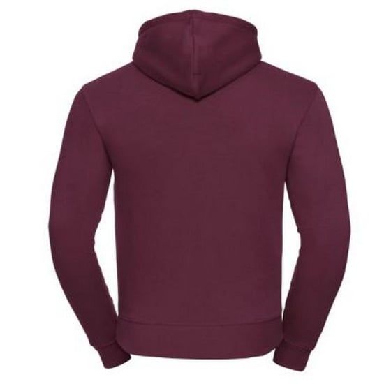 Russell Heren Authentieke Hooded Sweatshirt / Hoodie (Bourgondië) - Image 2