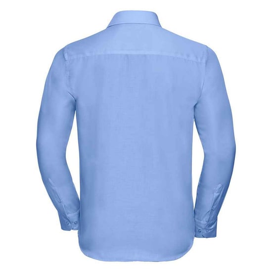 Russell Heren Ultimate Non-Iron Getailleerde Formele Overhemd met Lange Mouwen (Heldere lucht) - Image 2