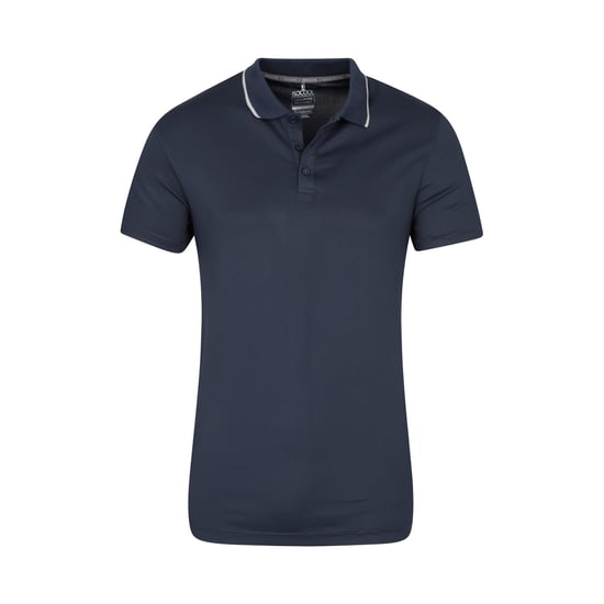 Mountain Warehouse Heren Toernooi IsoCool Poloshirt (Marine) - Image 2