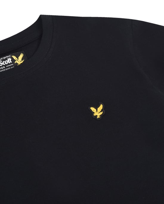 Lyle & Scott kinder T-shirt in zwart - Image 2