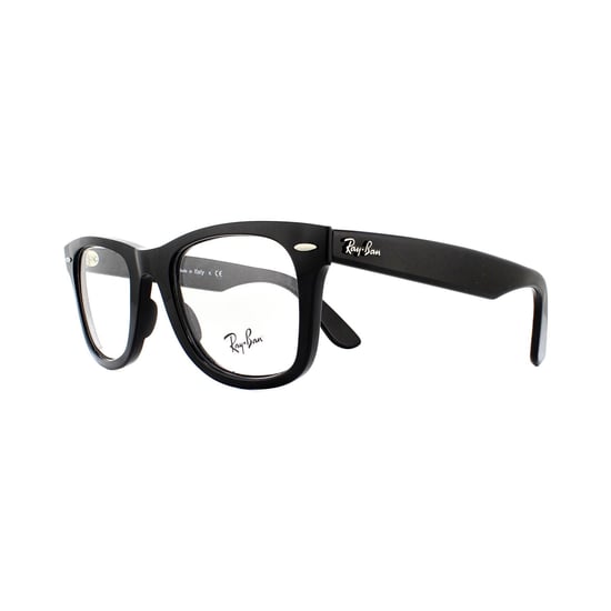 Ray-Ban Vierkante Zwarte Unisex Vrouwen Brilmonturen - Image 2