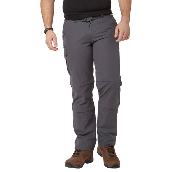 Brasher Men's Double Zip-Off Convertible Water Resistant Walking & Hiking Trousers