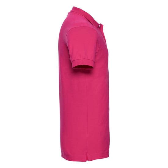 Russell Heren Stretch Poloshirt (Fuchsia) - Image 3