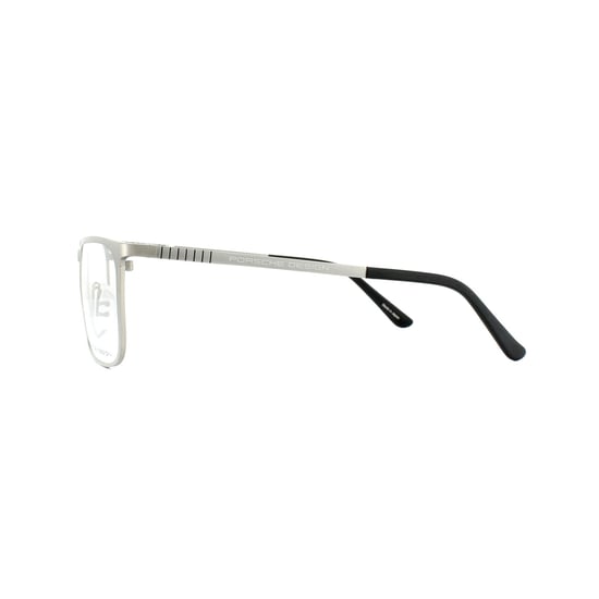 Porsche Design Rectangular Silver Mens  Glasses Frames