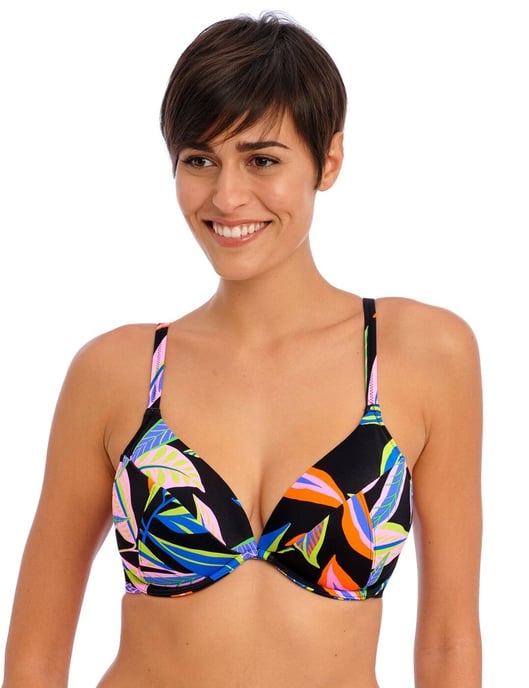 204727 Freya Desert Disco Underwired Plunge Bikini Top