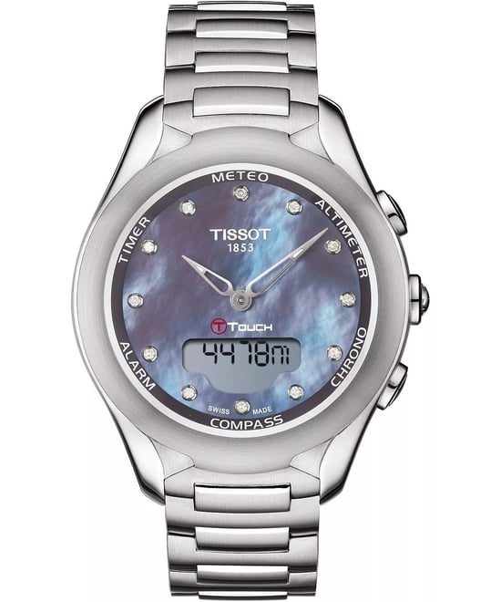 Tissot T-touch Solar Dames Zilveren Horloge T0752201110601 - Image 1