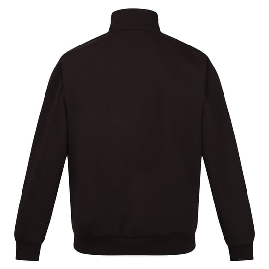 Regatta Mens Pro Quarter Zip Sweatshirt (Black)