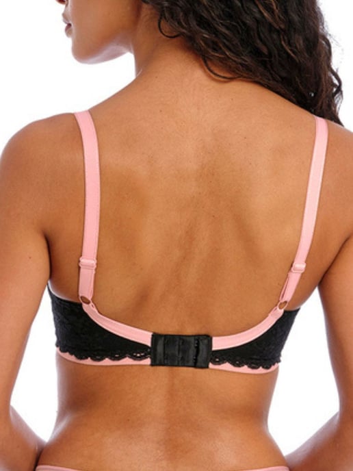 Offbeat Underwired Padded Half Cup Bra - Image 3