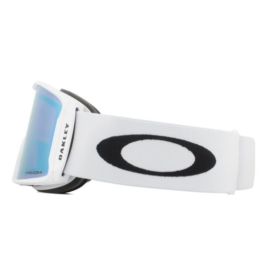 Oakley Ski Goggles Line Miner OO7070-73 Matte Wit Prizm Snow Sapphire Iridium - Image 3