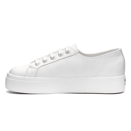 Superga Volwassen unisex 2730 nappaleer sportschoenen (Optisch Wit) - Image 3