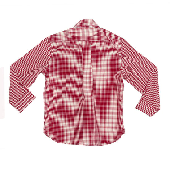 Boy's lapel collar long-sleeved shirt HK300616