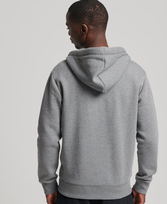 Superdry Organic Cotton Vintage Logo Embroidered Zip Hoodie
