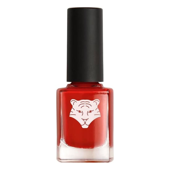 All Tigers Vegan & Natural Nail Polish Long-Lasting Shine, 206 Orange Red - Image 1