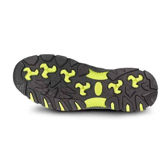 Regatta Mens Sandstone Safety Shoes (Briar Grey/Lime)