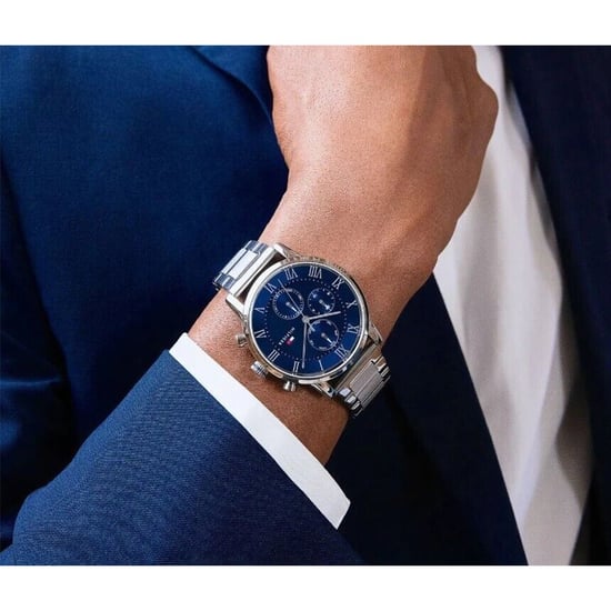 Tommy Hilfiger 1791456 Kane Blauw Wijzerplaat Herenhorloge - Image 3