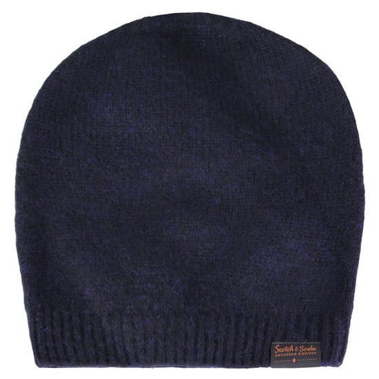 Scotch & Soda Wool Basic Beanie Navy Winter Mens Hat 133918 0818