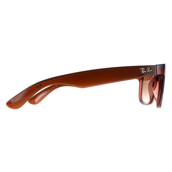 Ray-Ban Rectangle Unisex Transparent Light Brown Brown Gradient Justin 4165