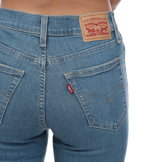 Dames Levis 720 High Rise Super Skinny Jeans in Lichtblauw - Image 3