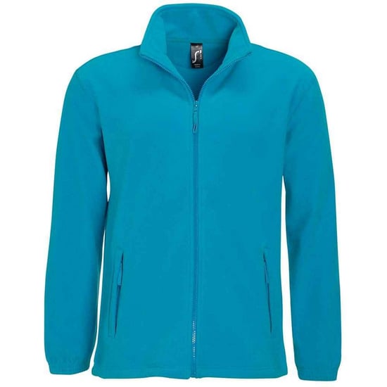 SOLS Volwassen uniseks fleecejack North (Aqua) - Image 1