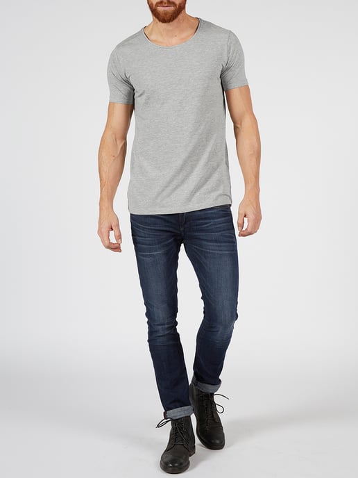 Petrol Industries - 2-pack Basic Crew Neck T-shirts Men - Grey