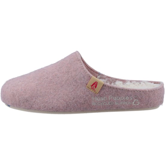 Hush Puppies The Good 90% Gerecycled RPET Polyester Damesslippers Roze - Image 5