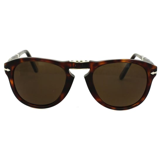 Persol Aviator Mens Havana Brown Polarized Sunglasses