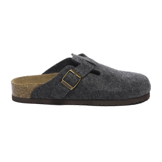 EVER AU Dames Leren Sandalen - Nightjar - Image 1