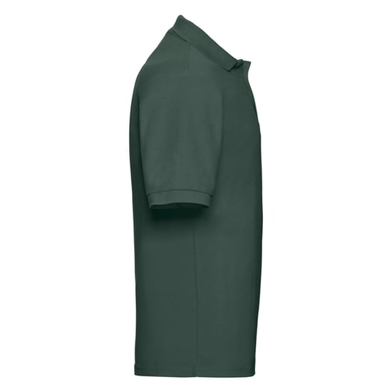 Russell Heren Klassiek Polycotton Poloshirt (Fles groen) - Image 3