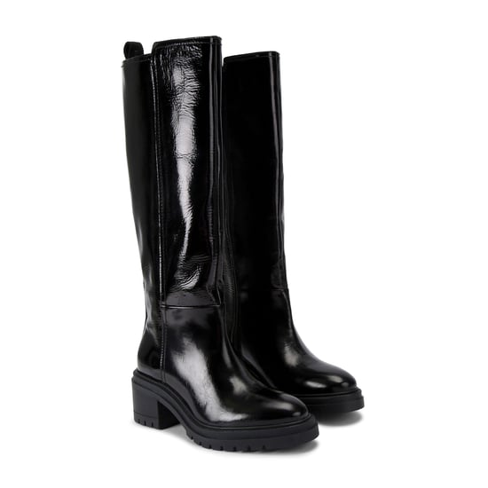 Carvela Patent Leather Champion Knee High Boots