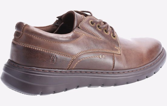 Hush Puppies Triton Leren Schoen Heren Bruin - Image 3