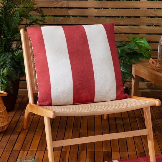furn. Deck Stripe Geweven Buiten Kussen met Vulling - Image 6