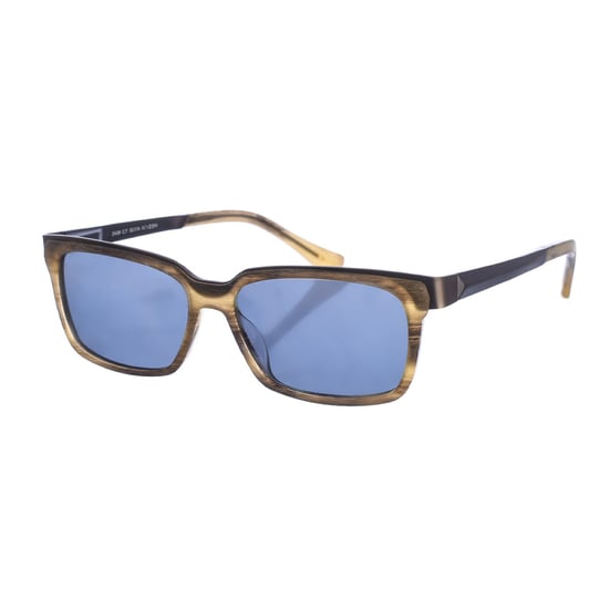 Unisex Z408 Square Shape Acetate and Metal Sunglasses