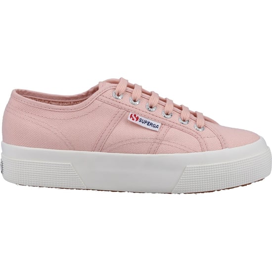 Superga 2740 Katoenen Platform Damestrainers Roze Blush - Image 4