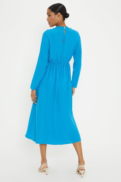 Draped Midi Dress